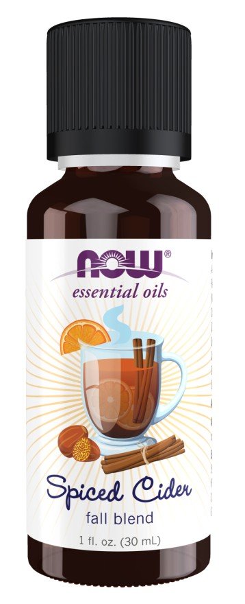 Now Foods Spiced Cider Fall Oil Blend 1 fl oz Oil