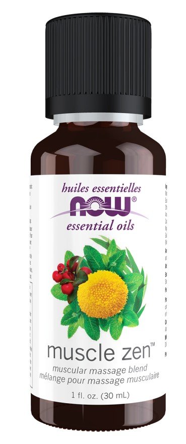 Now Foods Muscle Zen Essential Oil Blend 1 fl. oz. Oil