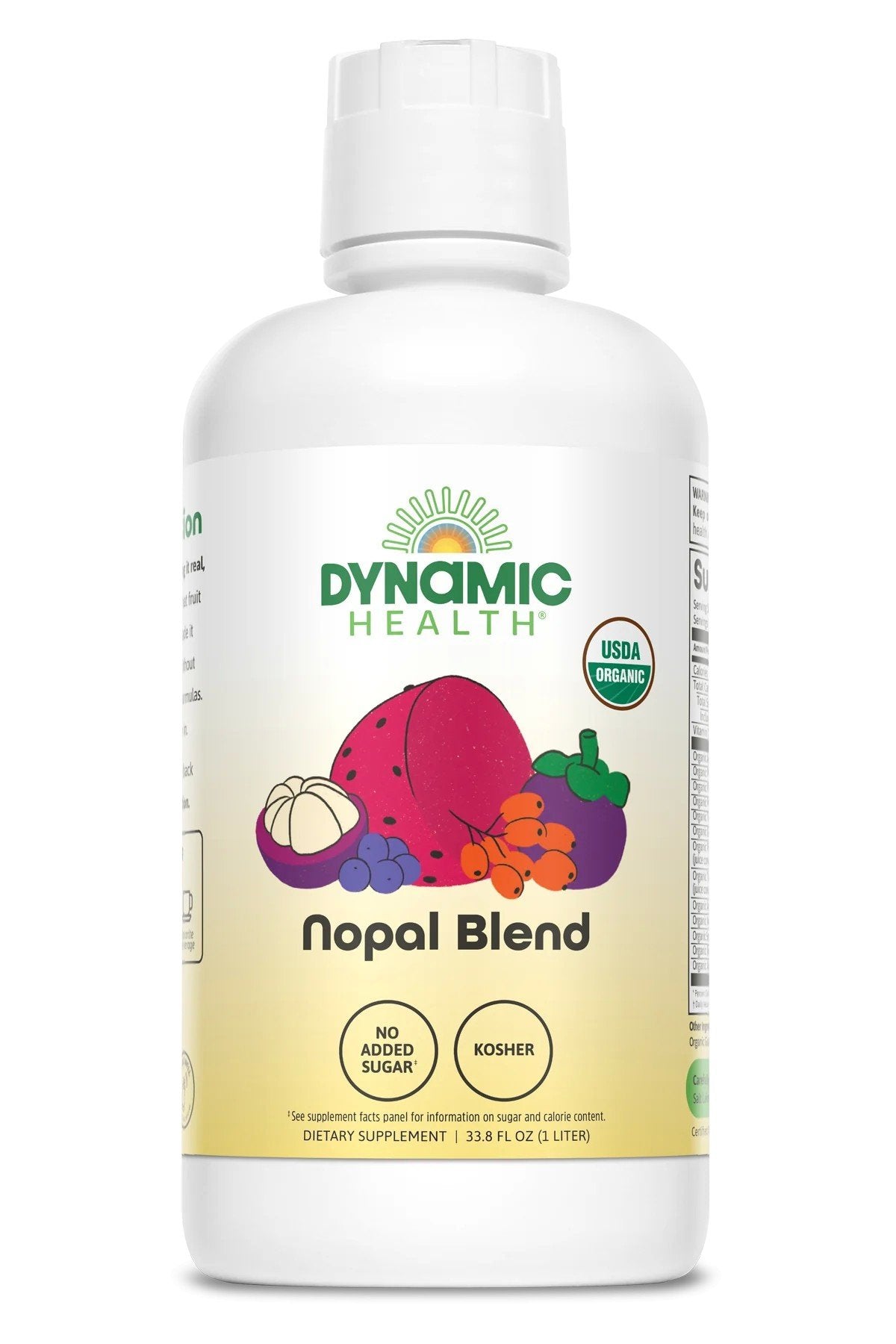 Dynamic Health Organic Certified Nopal Juice Blend 33.8 oz Liquid