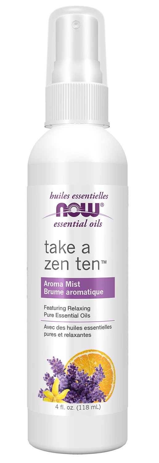 Now Foods Take a Zen Ten Aroma Mist Spray 4 fl oz. Liquid