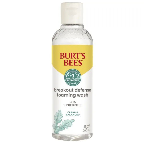 Burt's Bees Clear &amp; Balanced Breakout Defense Foaming Wash 8 fl. oz. Liquid