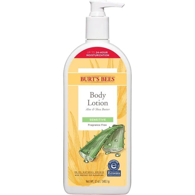 Burt&#39;s Bees Sensitive Aloe &amp; Shea Butter Body Lotion 6 oz. Lotion