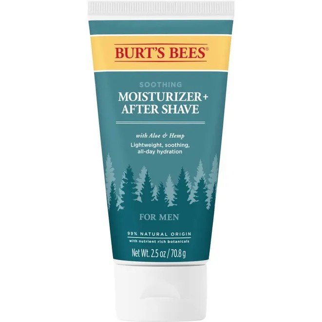 Burt's Bees Men's Soothing Moisturizer & After Shave 2.5 oz. Cream