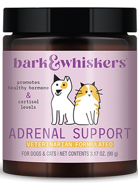 Dr. Mercola Bark & Whiskers-Adrenal Support-For Cats and Dogs 3.17 oz Powder