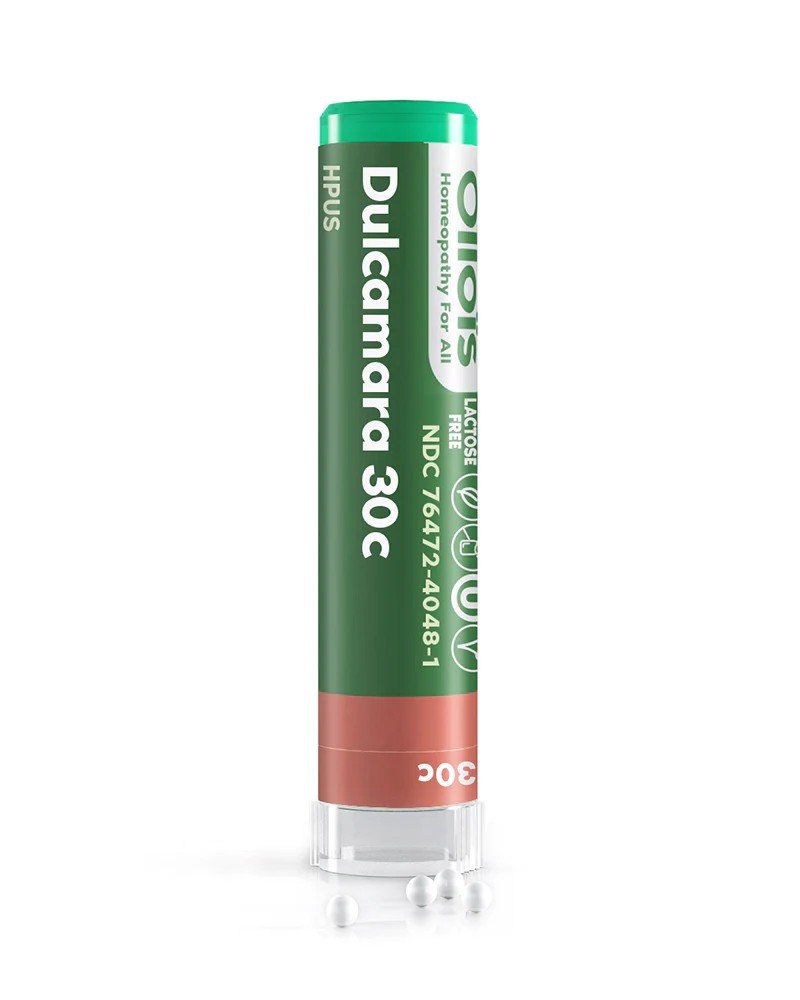 Ollois Homeopathics Dulcamara 30c Organic &amp; Lactose-Free 80 Pellet