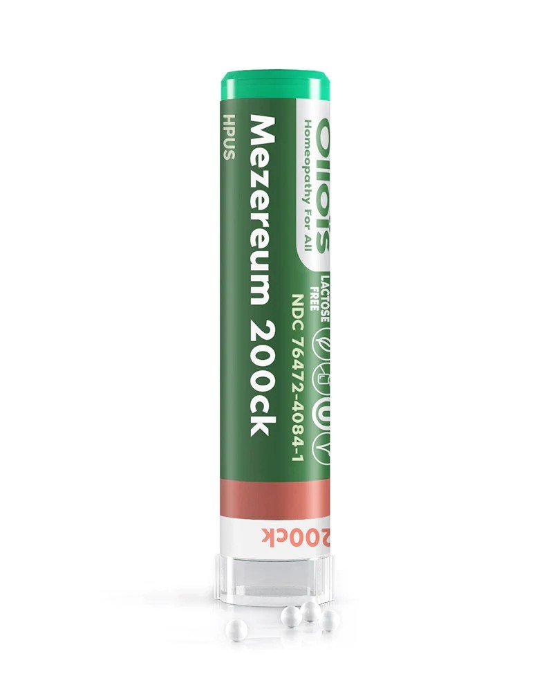 Ollois Homeopathics Mezereum 200ck Organic &amp; Lactose-Free 80 Pellet