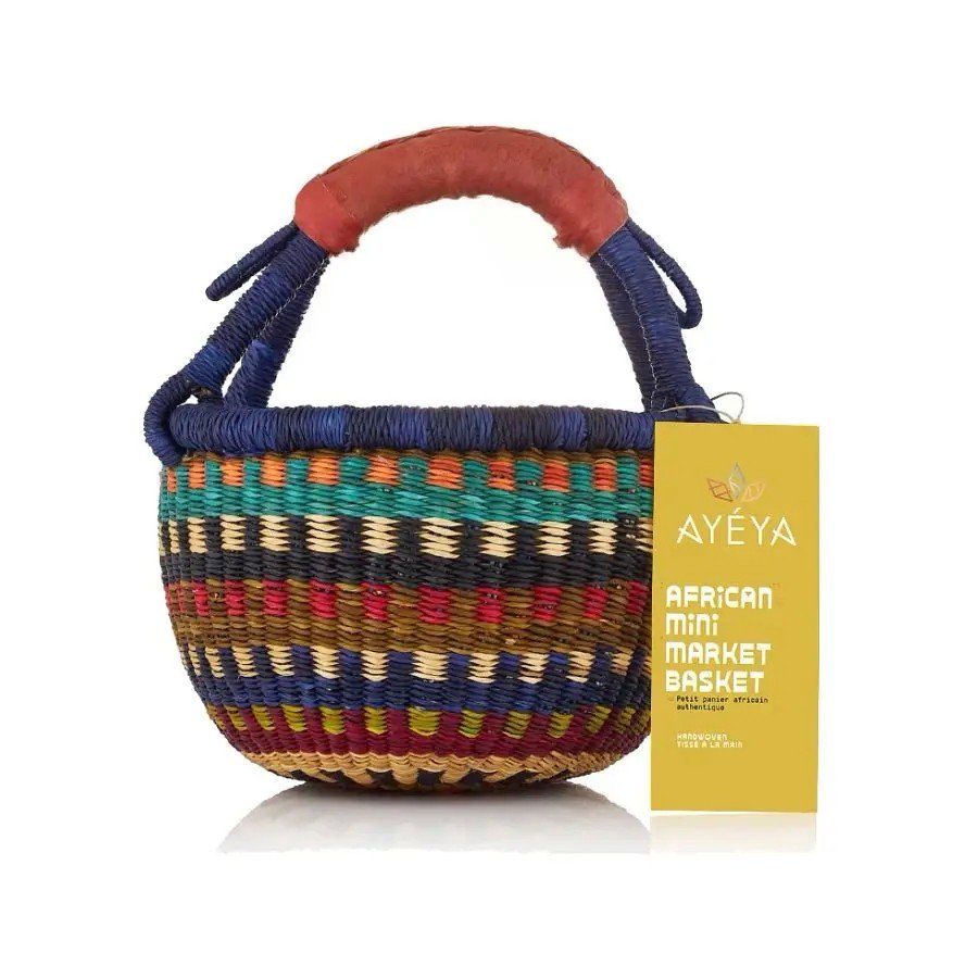 Ayya Mini Market Style Grass Basket 1 Basket