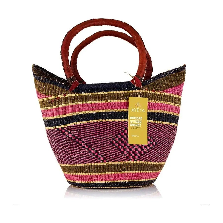 Ayya Handwoven Winged Grass Bag 1 Bag