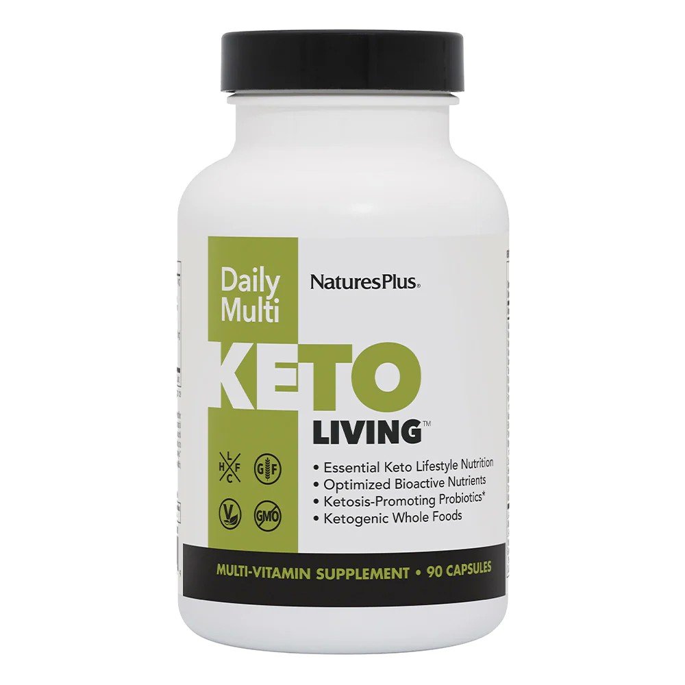 Nature&#39;s Plus Keto Living Daily Multi 90 VegCap