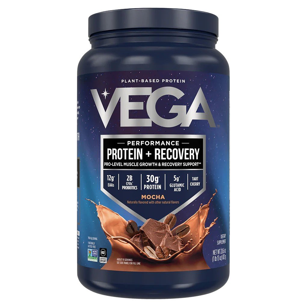 Vega Vega Performance Protein + Recovery Mocha 28.6 oz Powder