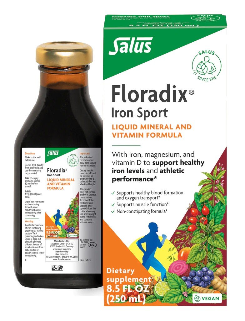 Salus Floradix Iron Sport 8.5 oz Liquid