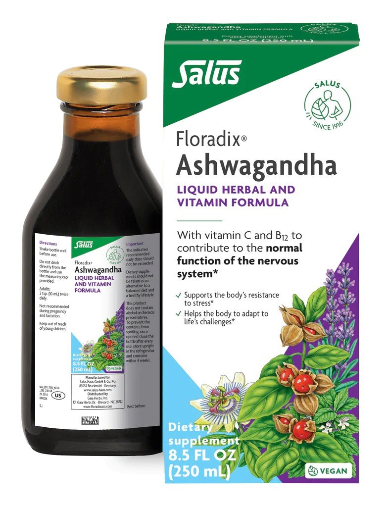 Salus Floradix Ashwagandha Liquid 8.5 oz Liquid