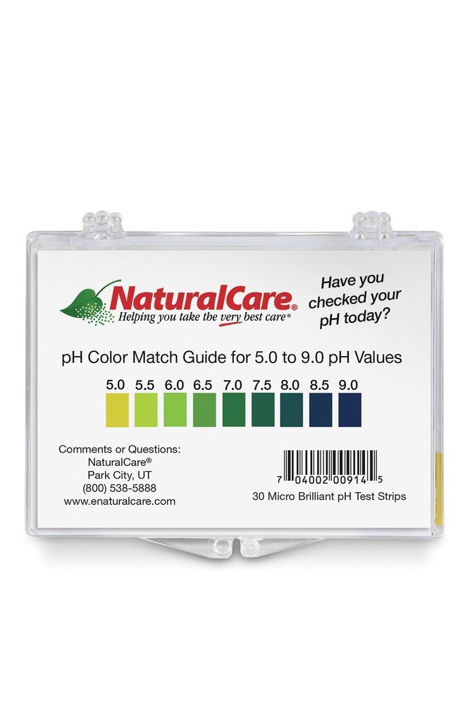 NaturalCare pH Test Strips 30 Box