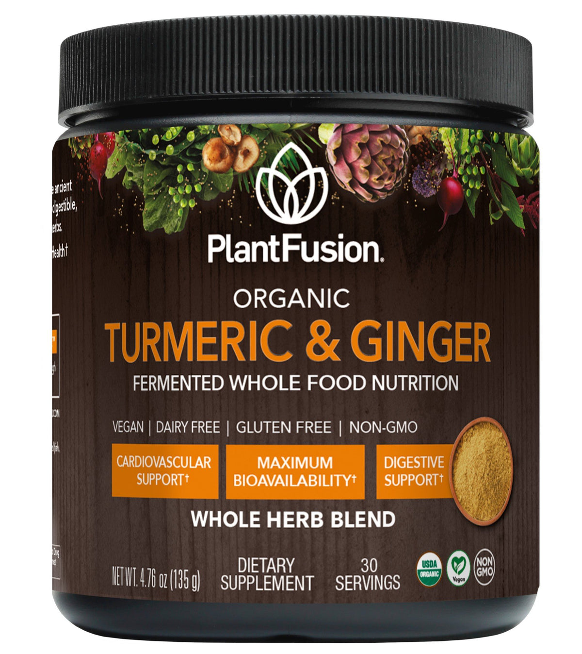 SoTru Tumeric &amp; Ginger Drink Mix 4.76 oz (135 g) Powder