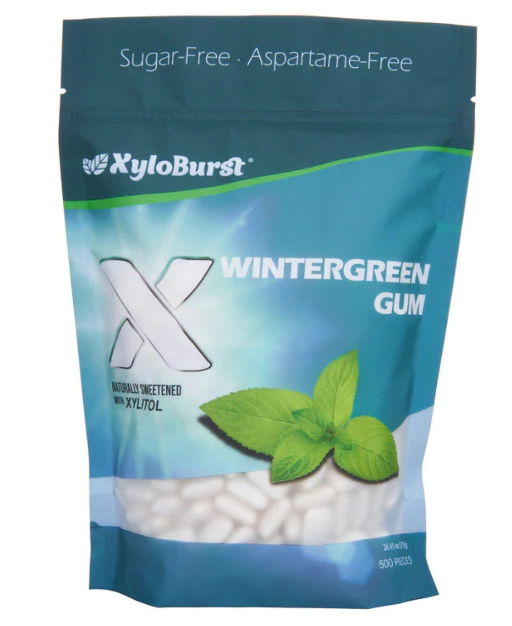 XyloBurst Wintergreen Gum 500 ct Bag