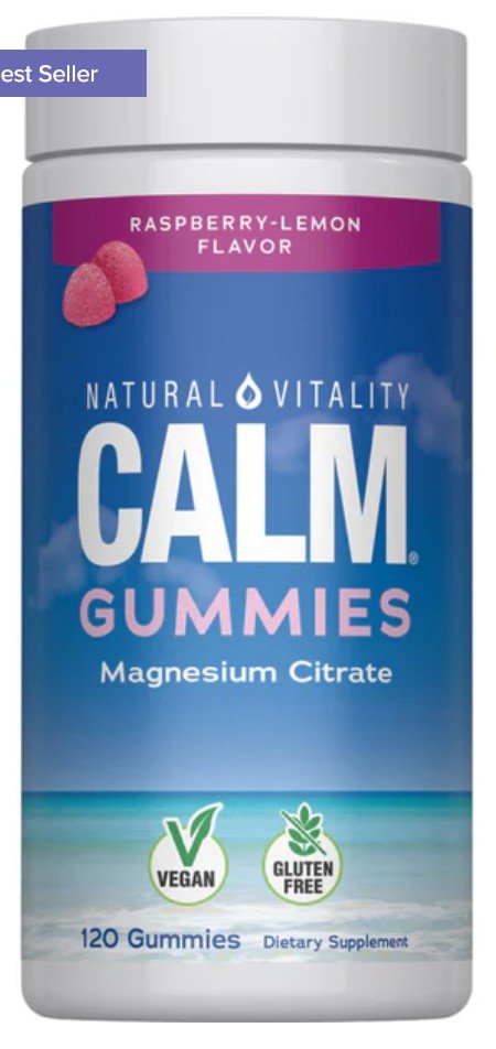Natural Vitality Natural Calm Gummies 120 Gummy