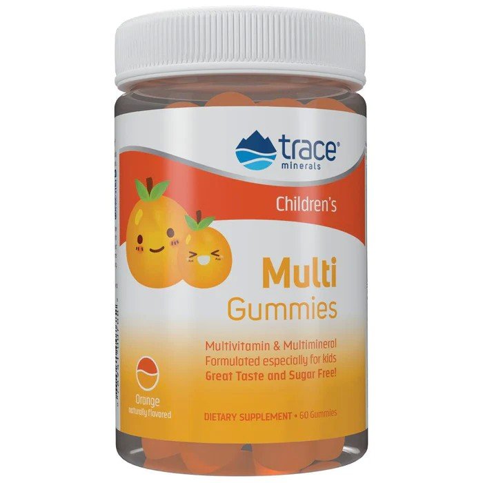 Trace Minerals Children's Multi Gummies - Orange 60 Gummy