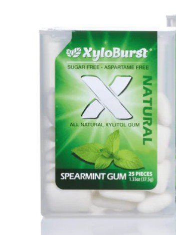 XyloBurst Spearmint Gum 25 ct Gum