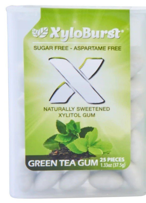 XyloBurst Green Tea Gum 25 ct Gum