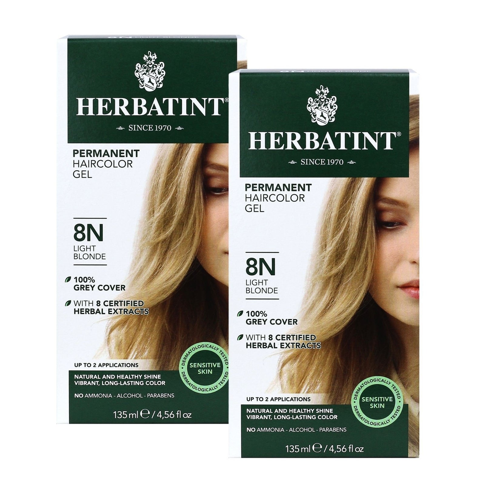 Herbatint 8N-Light Blonde 2 pk (9.12 fl oz) Box