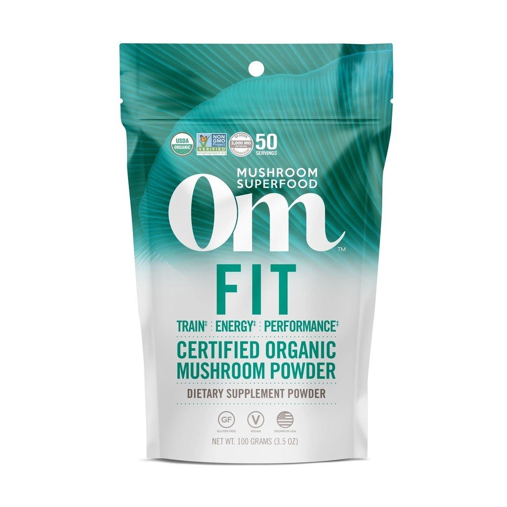 Om Mushrooms Fit Mushroom Superfood Powder 100g Powder