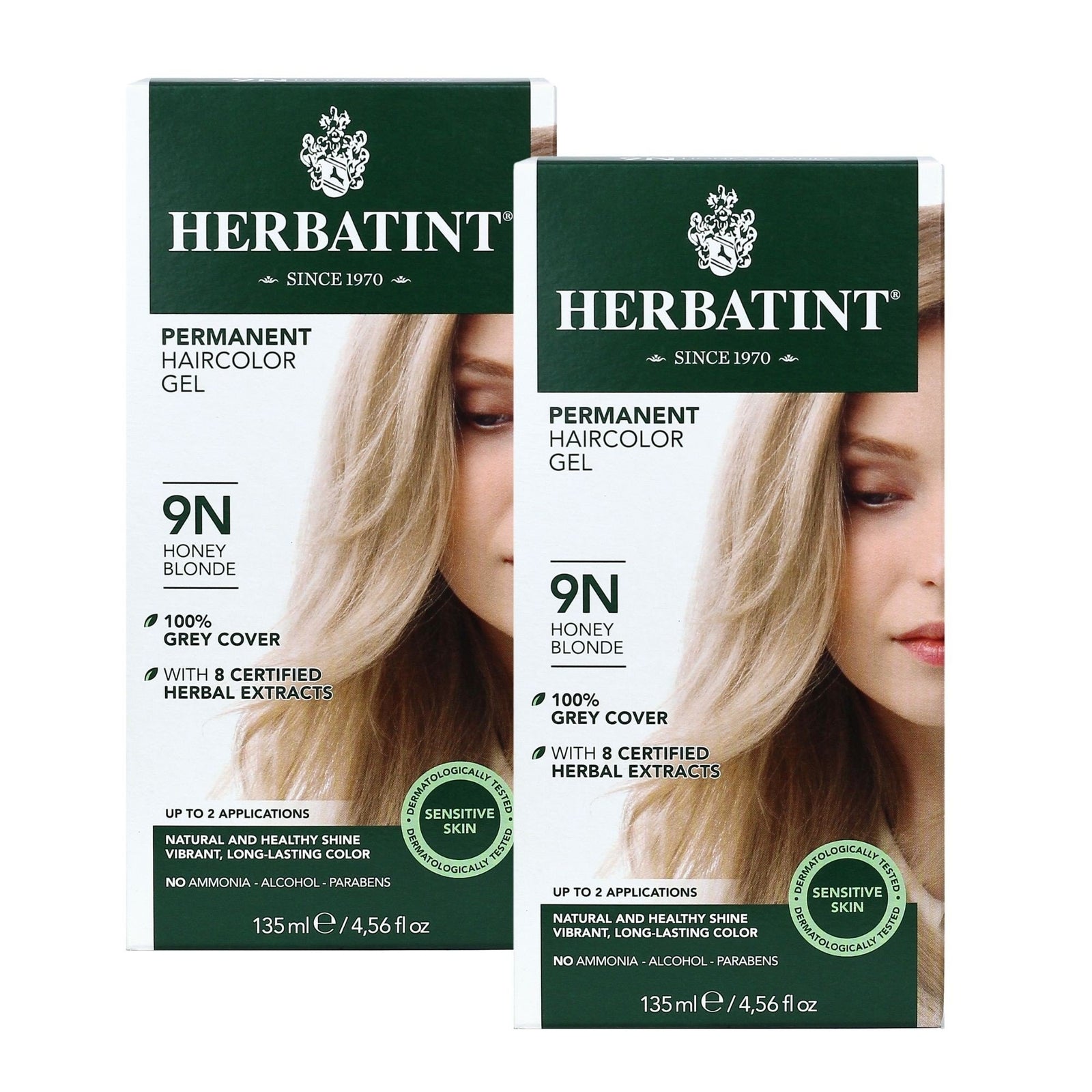 Herbatint 9N-Honey Blonde 2 pk (9.12 fl oz) Box