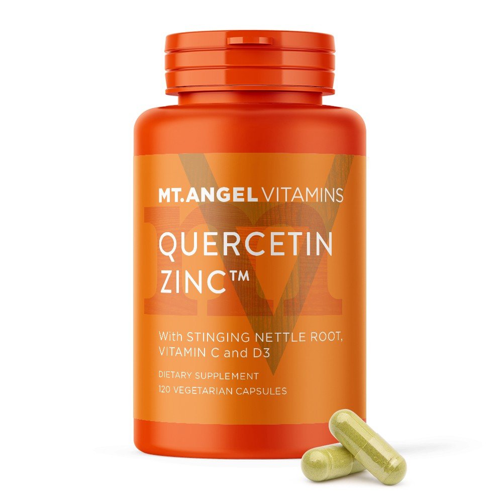 Mt. Angel Vitamins Quercetin Zinc 120 Capsule