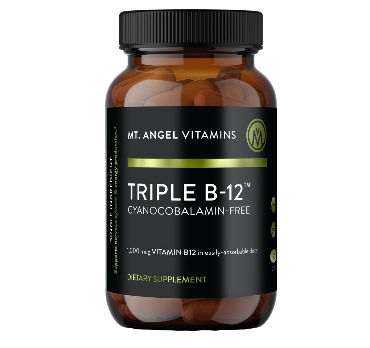 Mt. Angel Vitamins Triple B-12 60 Dots