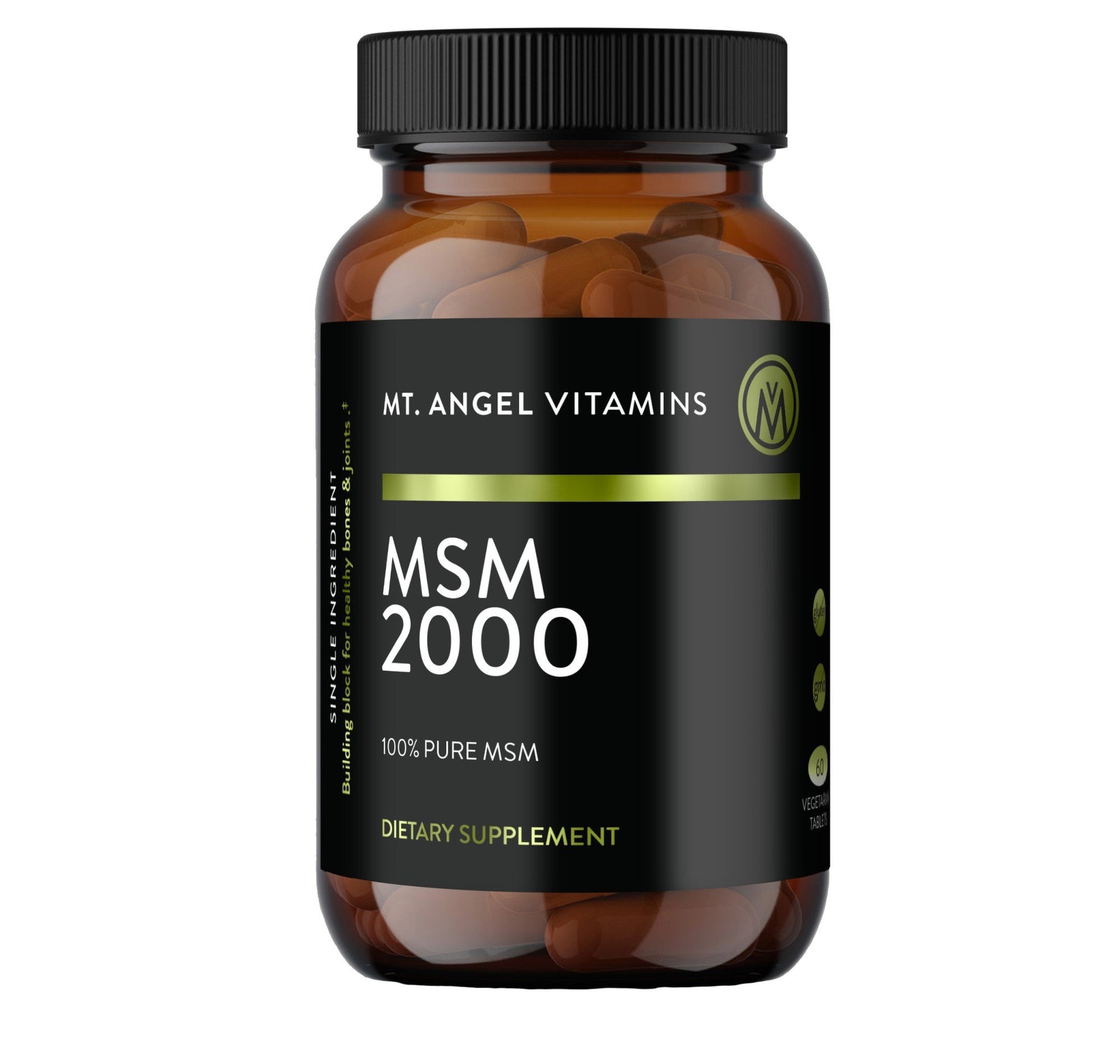 Mt. Angel Vitamins MSM 2000 60 Tablet