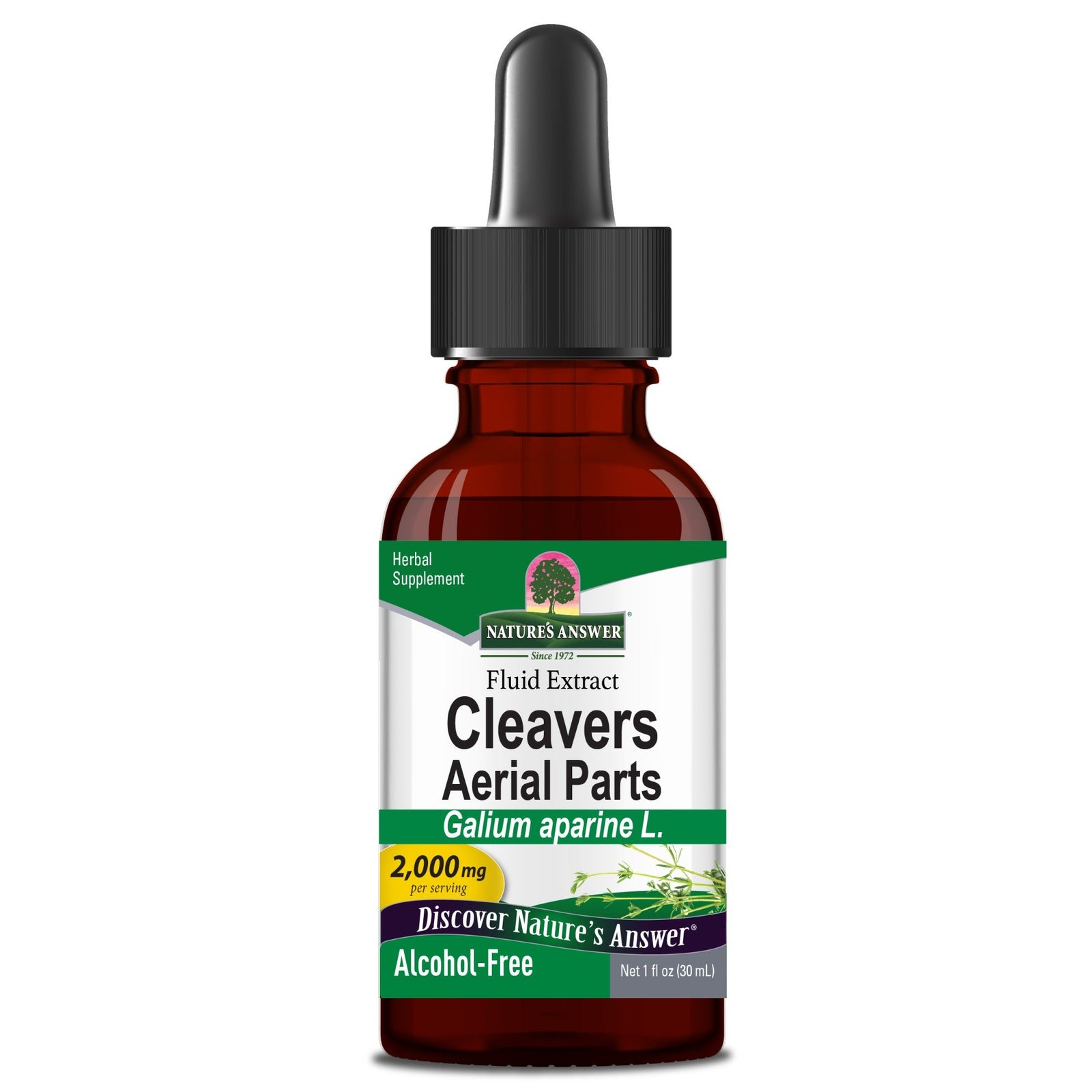 Nature's Answer Cleavers Extract Alcohol=Free 1 oz Liquid