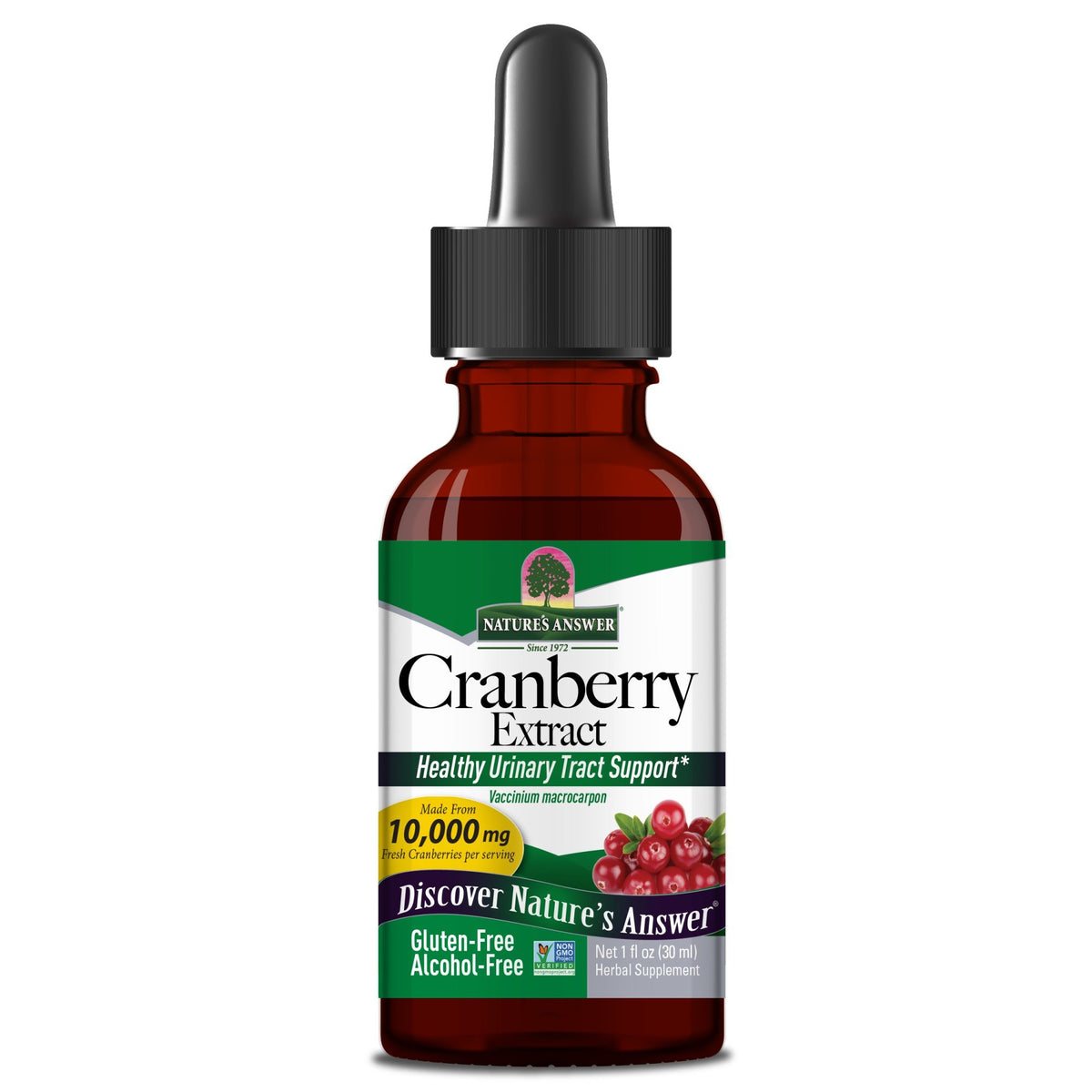 Nature's Answer Cranberry Extract  Alcohol-Free 1 oz Liquid