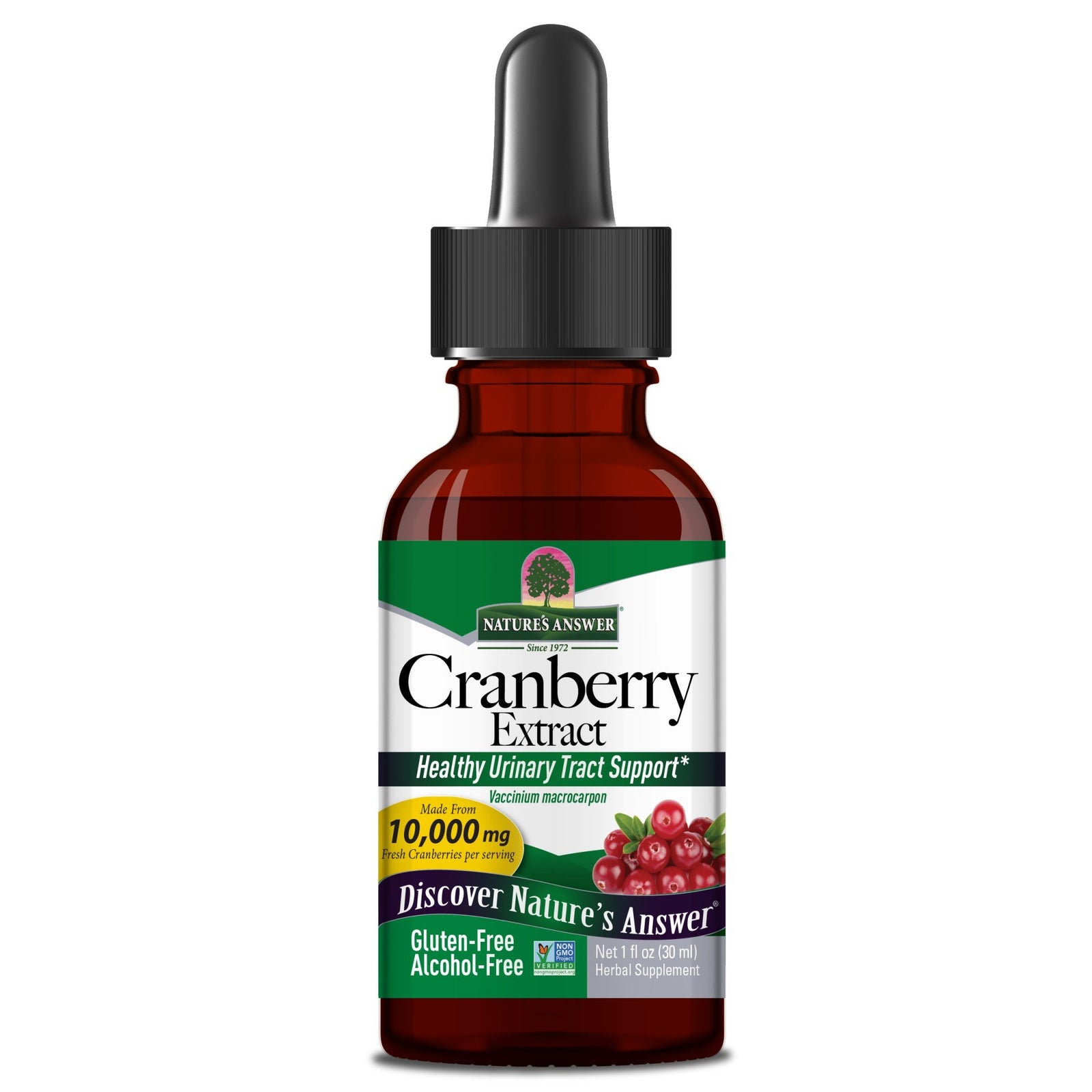 Nature's Answer Cranberry Extract  Alcohol-Free 1 oz Liquid