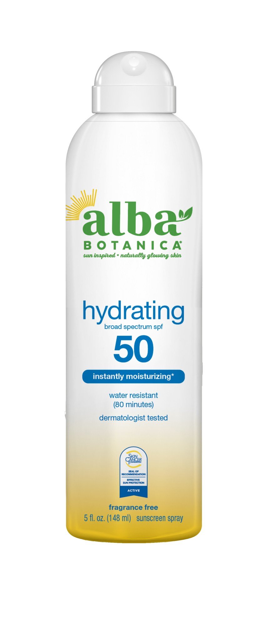 Alba Botanica Hawaiian Coconut Sunscreen Spray - SPF 50 5 fl. oz. Liquid