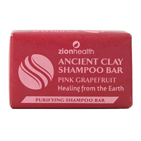Zion Health Shampoo Bar Pink Grapefruit 6 oz Bar