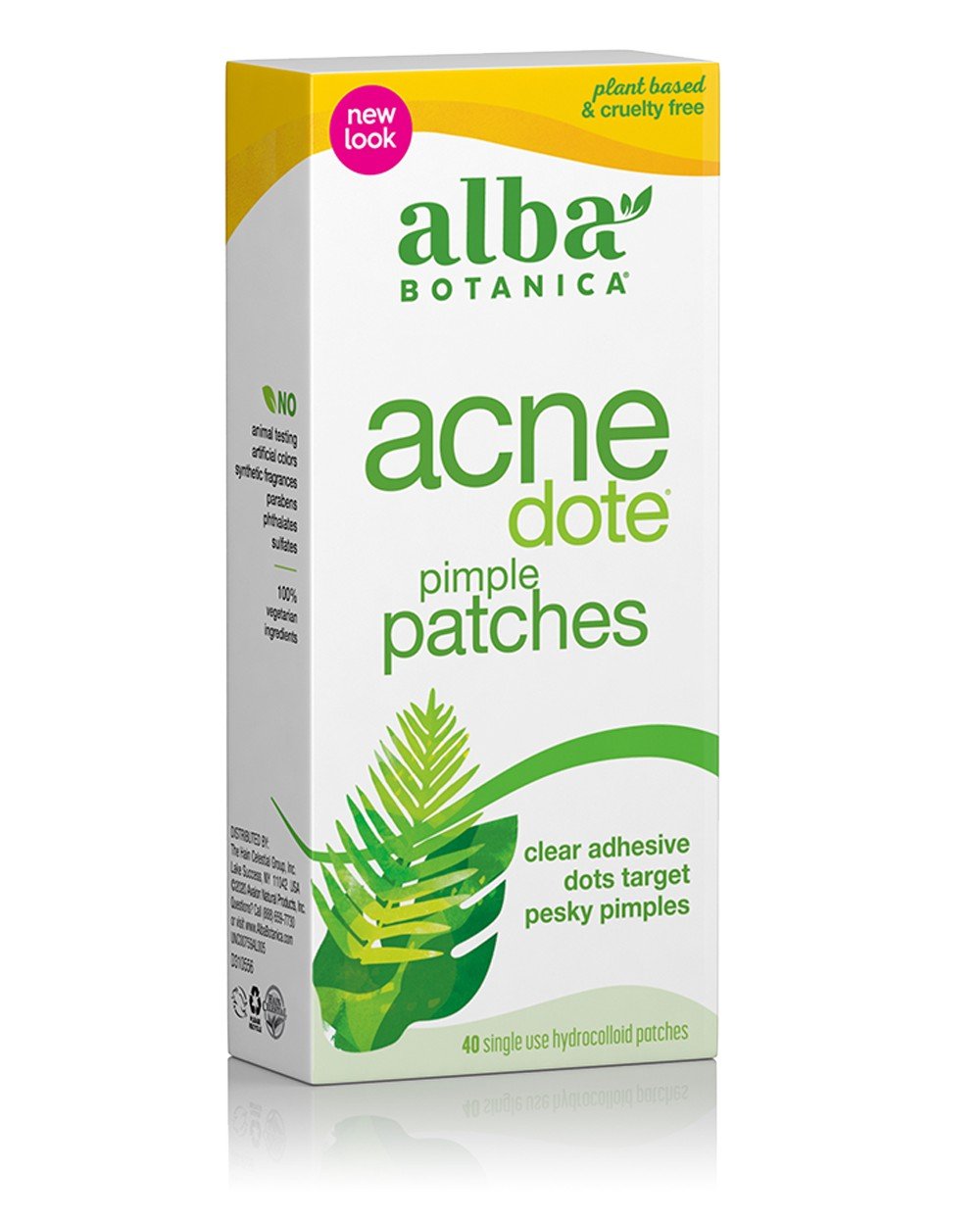 Alba Botanica Acnedote Pimple Patches 40 Single Use Hydrocolloid Patches