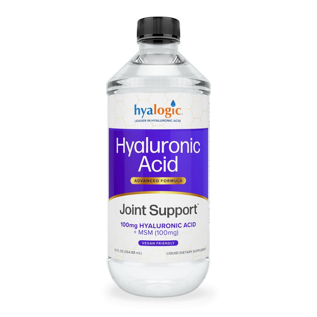 Hyalogic Hyaluronic Acid Advanced Formula 100mg 12 fl oz Liquid