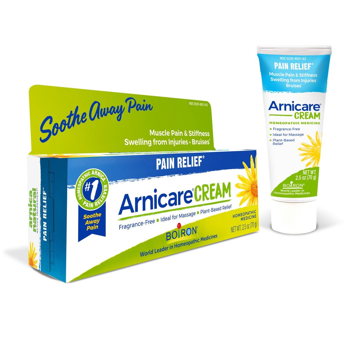 Boiron Arnicare Cream (5th Panel) 2.5 oz Cream