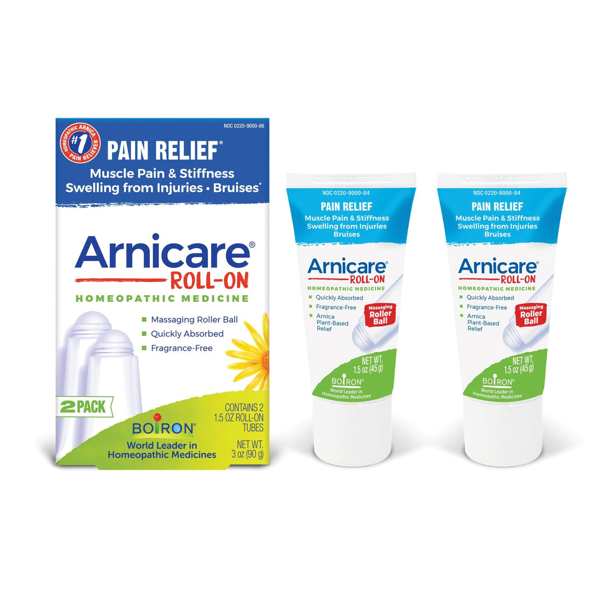 Boiron Arnicare Roll-on Twin Pack 2 (1.5 oz) Roll-on