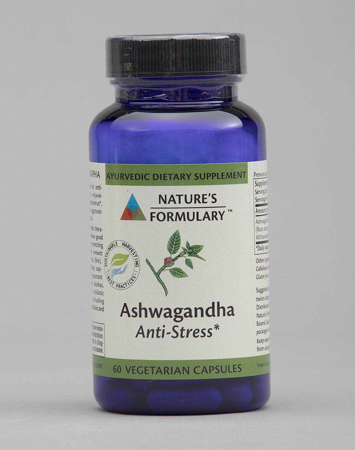 Nature's Formulary Ashwagandha 60 VegCap