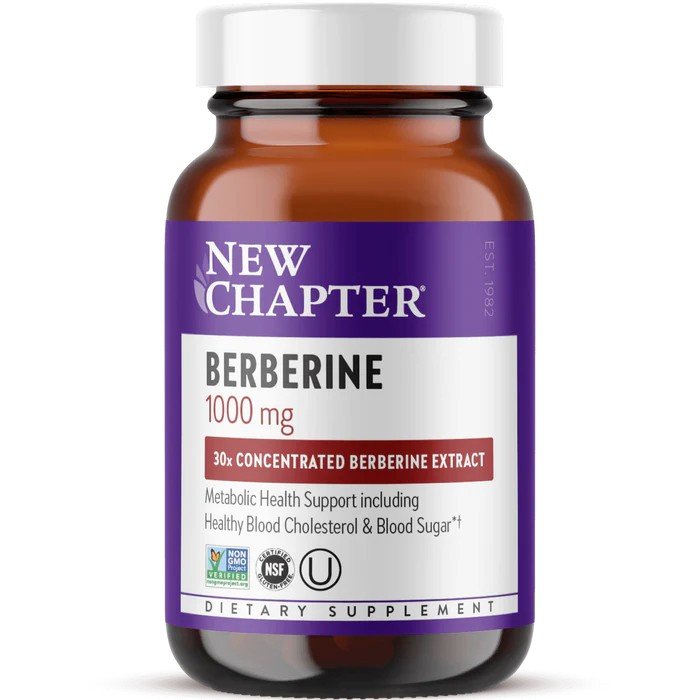 New Chapter Berberine 1000mg 60 Tablet