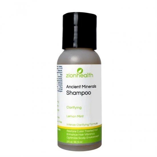 Zion Health Adama Minerals Clarifying Shampoo 2 oz Liquid