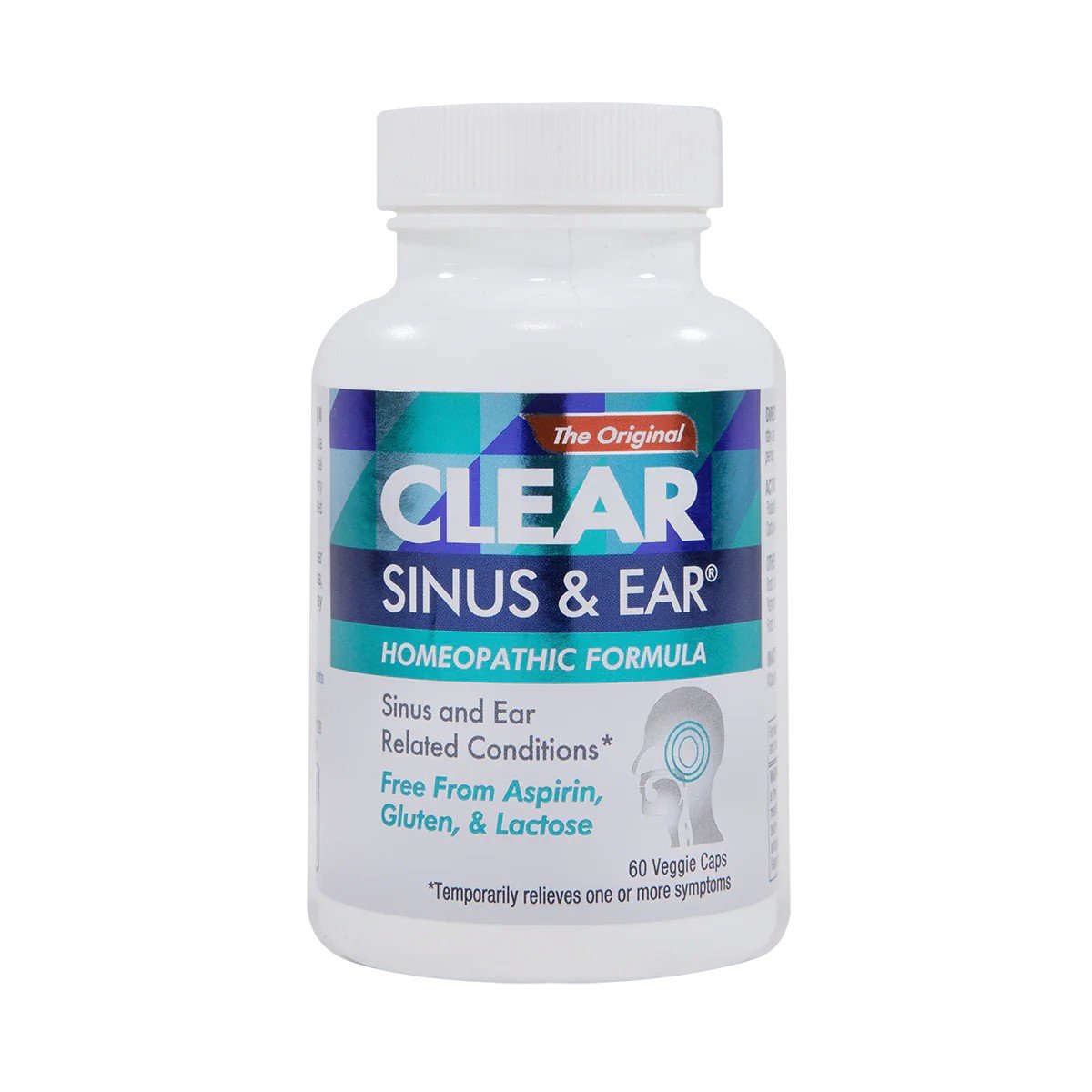 Clear Products Clear Sinus and Ear 60 Veggie Capsules