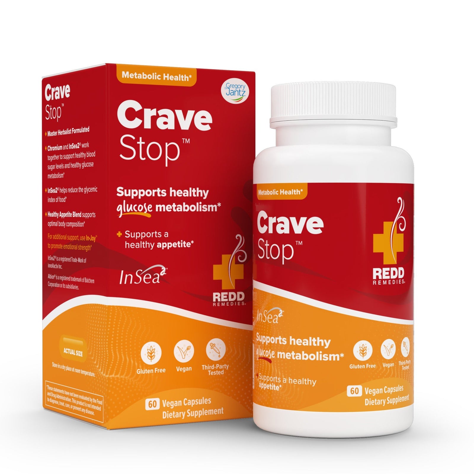 Redd Remedies Crave Stop 60 Capsule