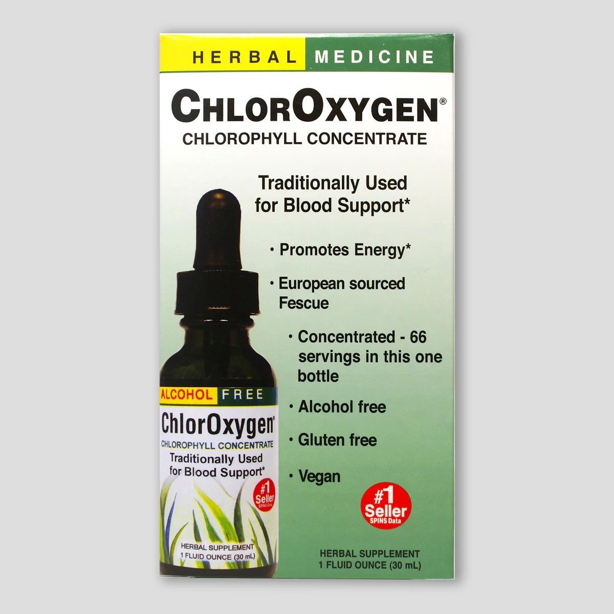 Herbs Etc Alcohol Free ChlorOxygen 1 oz Liquid