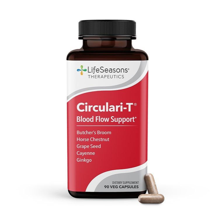 Life Seasons Circulari-T Blood Flow Support 90 Veg Capsule