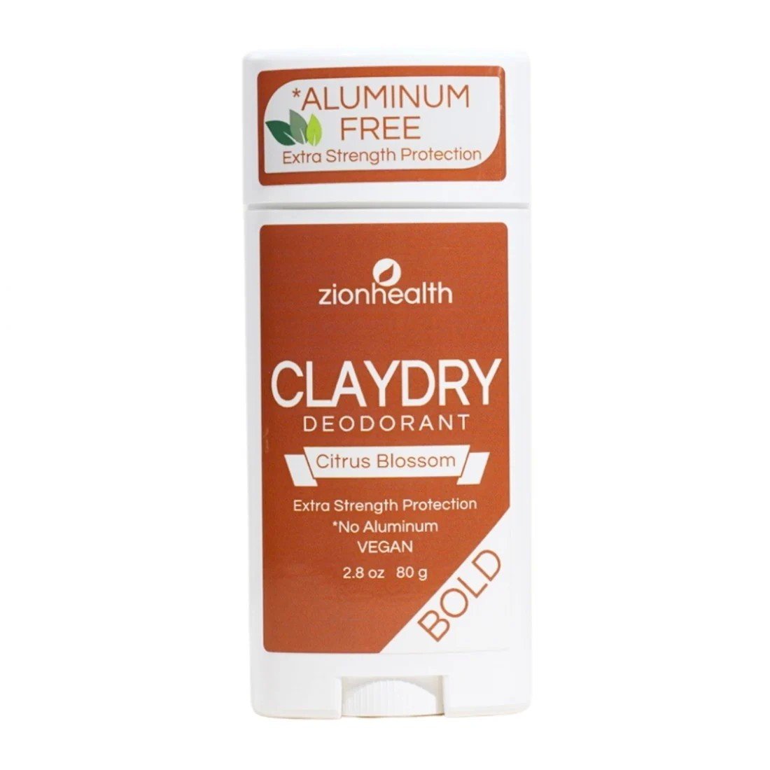 Zion Health Clay Dry Bold Citrus Blossom 2.8 Stick