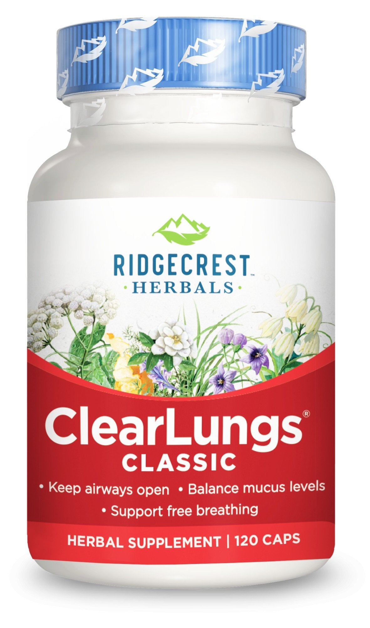 Ridgecrest Herbals Clear Lungs 120 Capsule Healthy Shopping