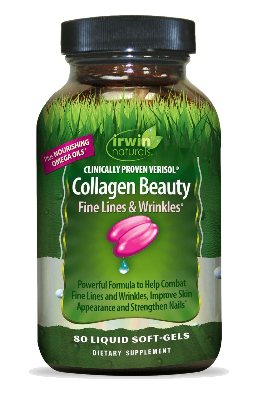 Irwin Naturals Collagen Beauty 80 Liquid Softgel
