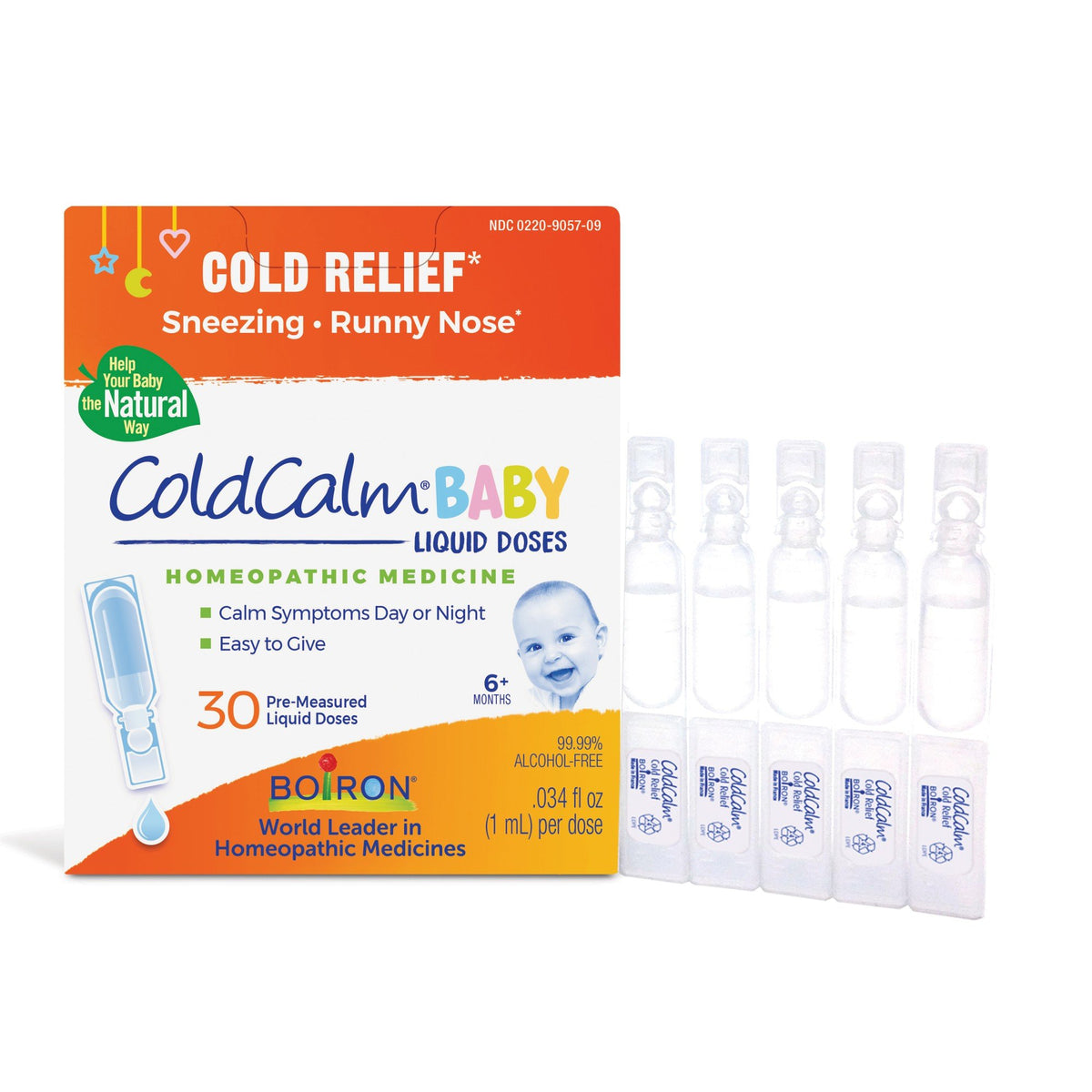 Boiron ColdCalm Baby 30 Doses Liquid