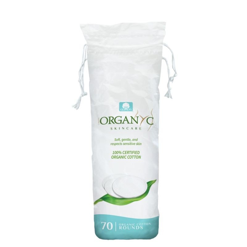 Organyc Beauty Cotton Rounds 70 ct Pack